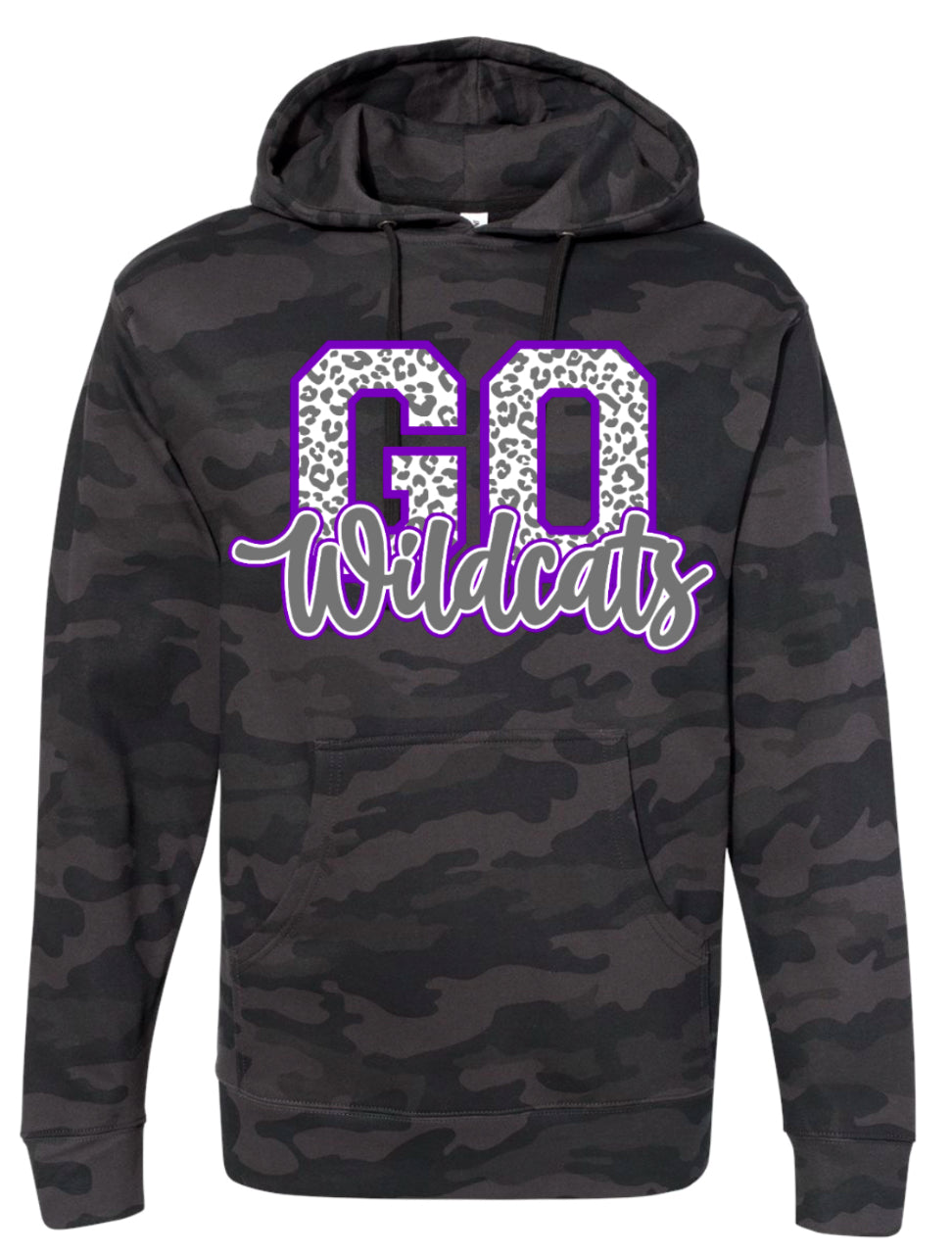Hoodie Camo Wildcats Go Cats