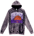 Hoodie Viking Grunge Basketball Black Acid