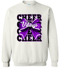Crew Neck White Cheer Repeat