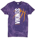T-Shirt Viking Sketch Purple Acid