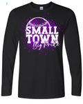 Long Sleeve Black Small Town 14