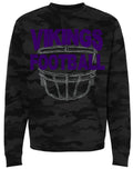 Crew Neck Camo Face Mask