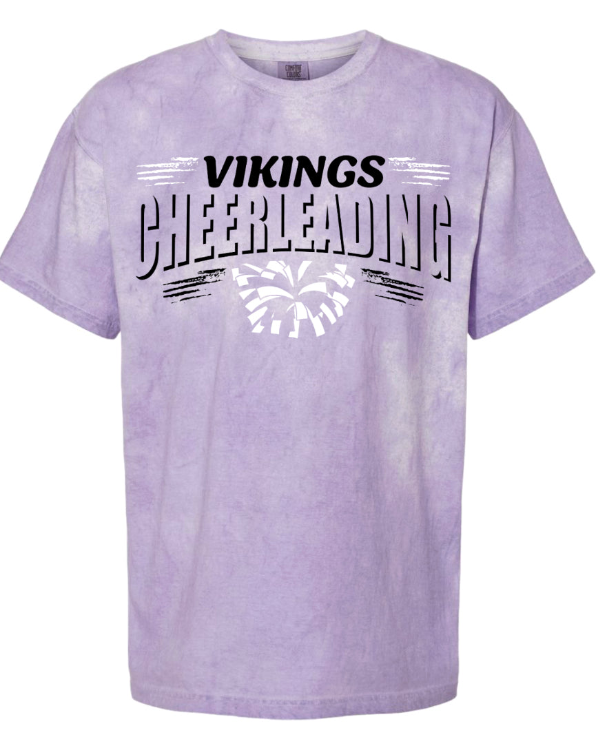 T-Shirt Purple Smoke Cheer Banner