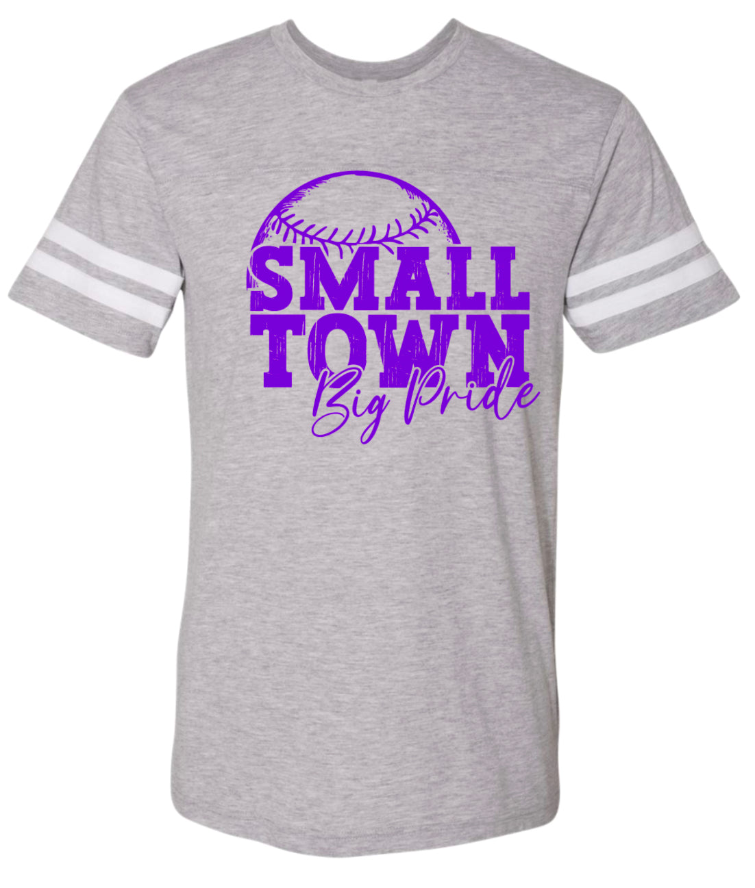 T-Shirt Vintage Jersey Small Town 4 (womans cut)