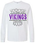 Long Sleeve Viking Net White