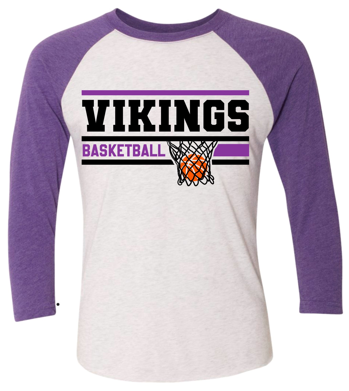 Long Sleeve BBall Stack Hoop 4