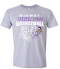 T-shirt Midway Vikings Net Sport Grey