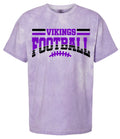 T-Shirt Purple Smoke Football Banner Arch