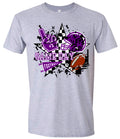 T-Shirt Sport Grey Game Day Grunge
