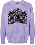 Crew Neck Purple Smoke Viking Cheerleading