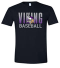 T-Shirt Black Baseball Splatter Design 3