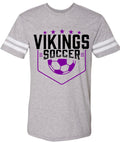 T-Shirt Vintage Jersey Viking Pennant 15 (womans cut)