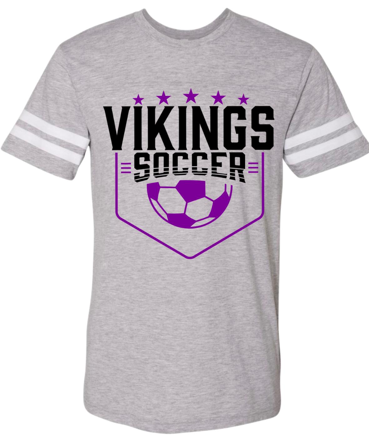 T-Shirt Vintage Jersey Viking Pennant 15 (womans cut)