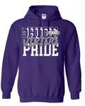 Hoodie Purple Can’t Hide Viking Pride