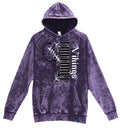 Hoodie Purple Acid Vikings Pintstripe