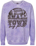 Crew Neck Purple Smoke Small Town Big Pride