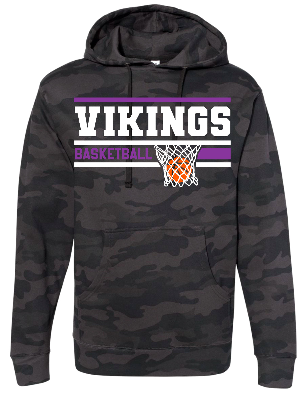 Hoodie BBall Stack Hoop 8