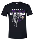 T-Shirt Midway Vikings Net Black