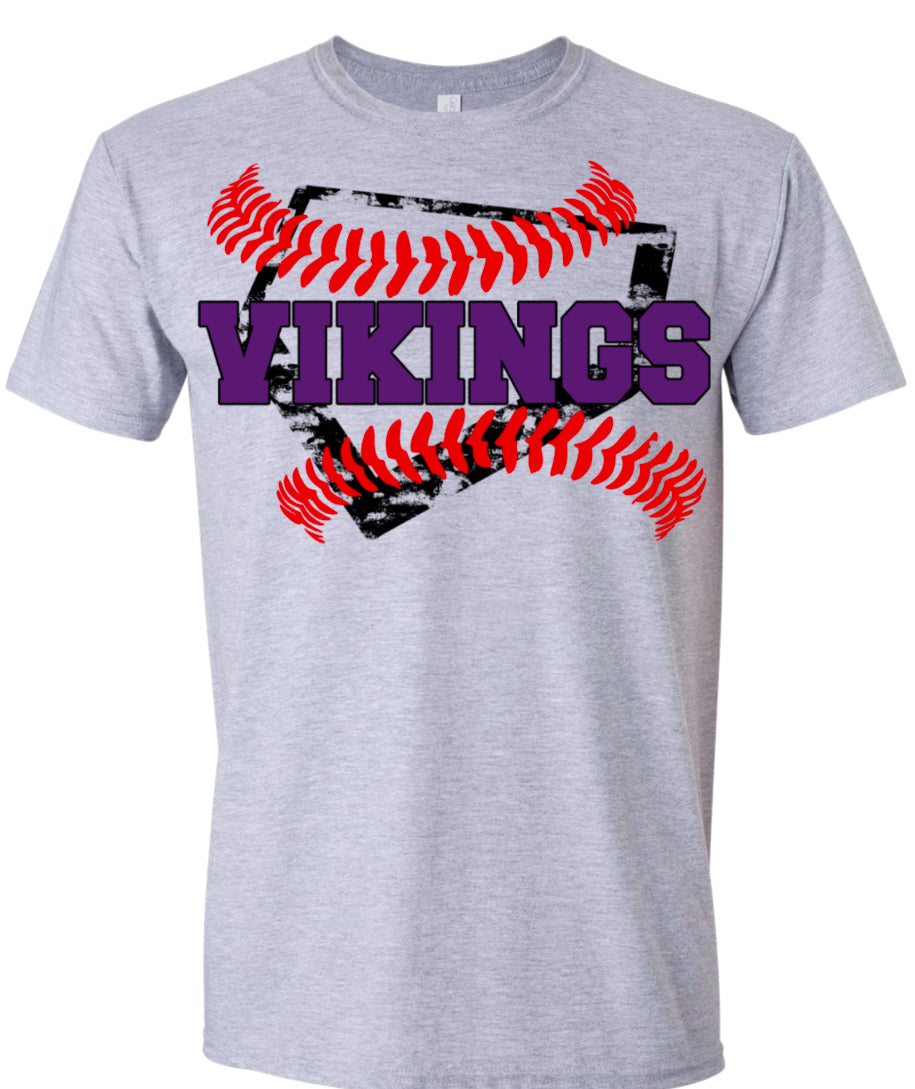 T-shirt Grey Viking Base Stitch 4