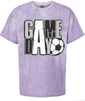 T-Shirt Purple Smoke Distressed Game Day Stacked 7