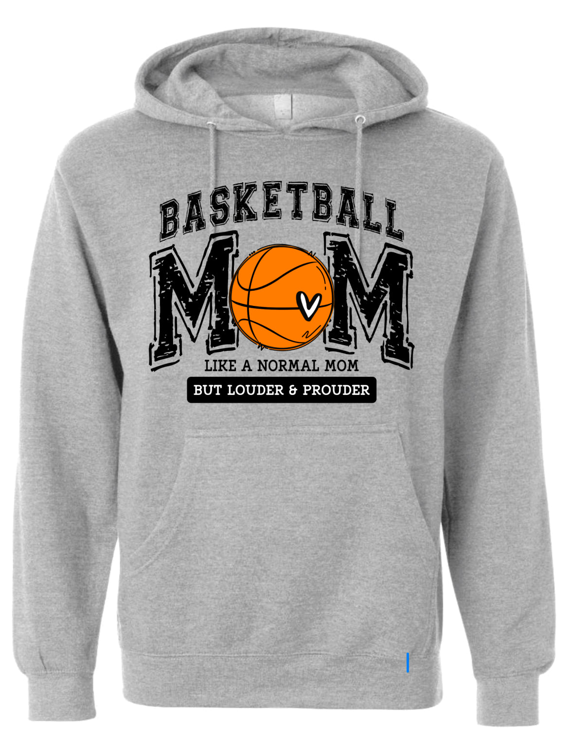 Hoodie Basketball Mom Louder 5