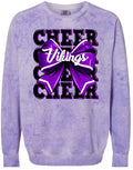 Crew Neck Purple Cheer Repeat