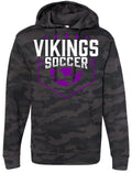 Hoodie Black Camo Viking Pennant 7