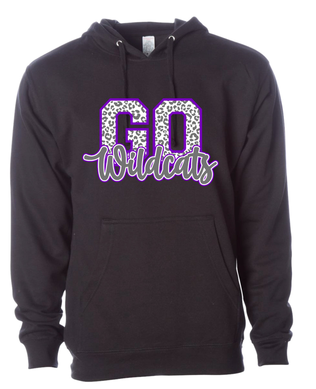 Hoodie Black Wildcats Go Cats