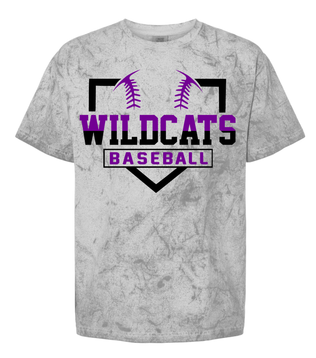 T-Shirt Smoke Tye Dye Wildcats Base