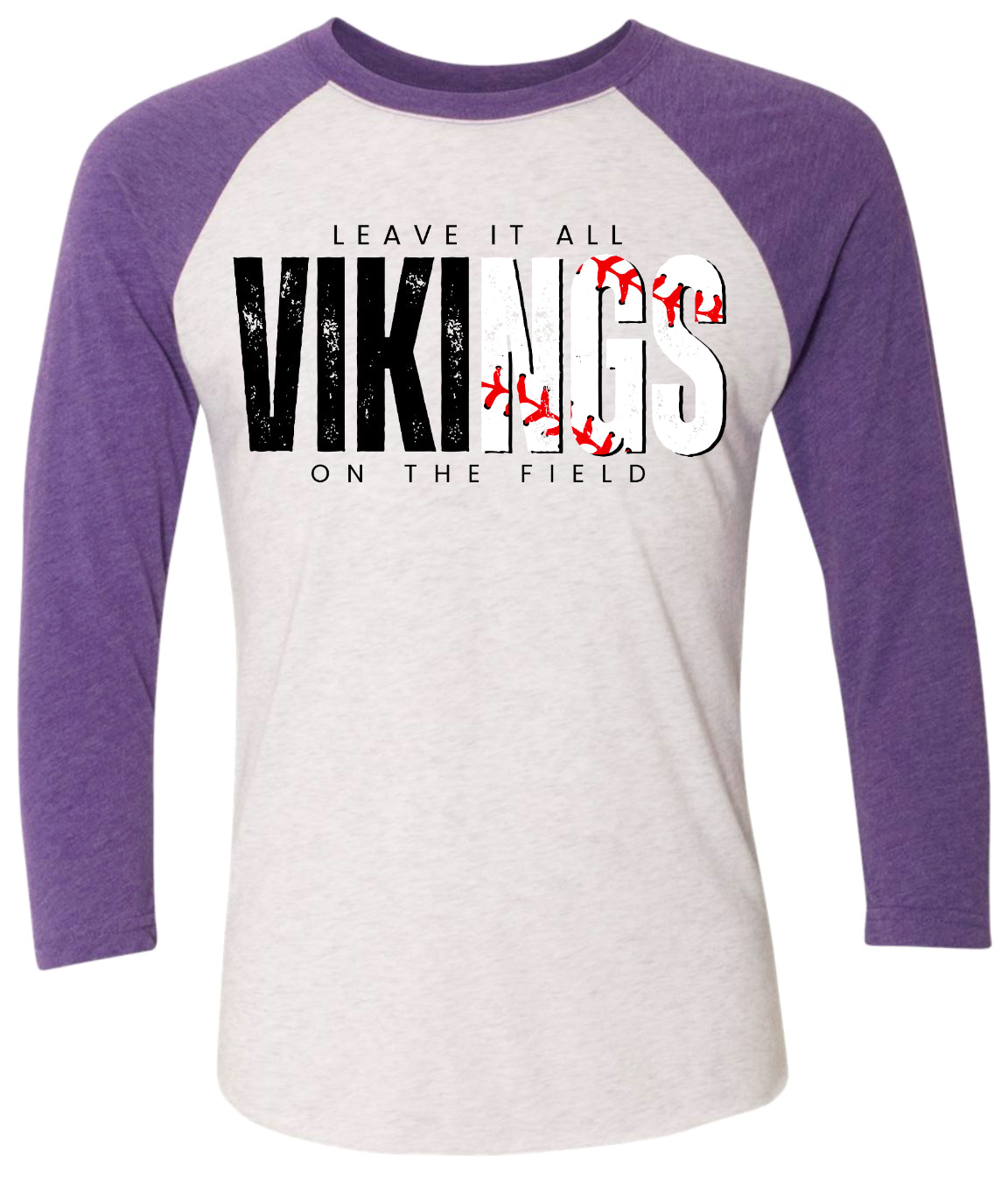 Long Sleeve 3/4 sleeve Leave It On The Field 1