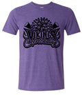 T-Shirt Heather Purple Viking Cheerleading