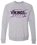 Crew Neck Grey Soccer Tricolor 2