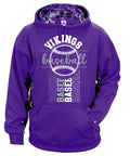 Hoodie Purple Camo Viking BB Vert Badge 6