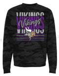 Crew Neck Black Camo Vintage Midway 5