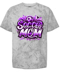 T-Shirt Smoke Soccer Mom Airbrush 2