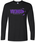 Long Sleeve Black Viking Soccer Right 18