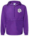 Wind Breaker Purple Wildcats Paw Wind Breaker