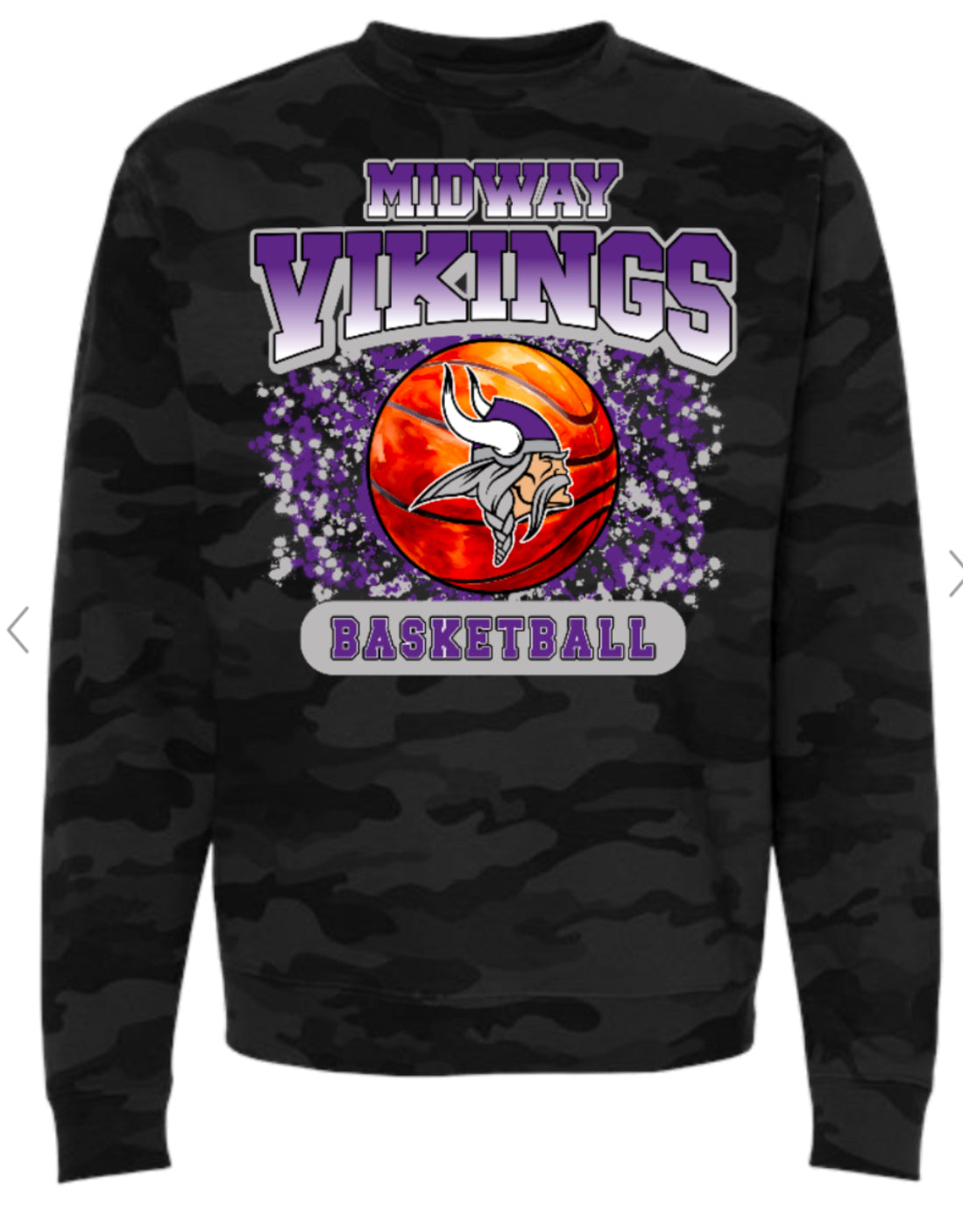 Crew Neck Splatter 7