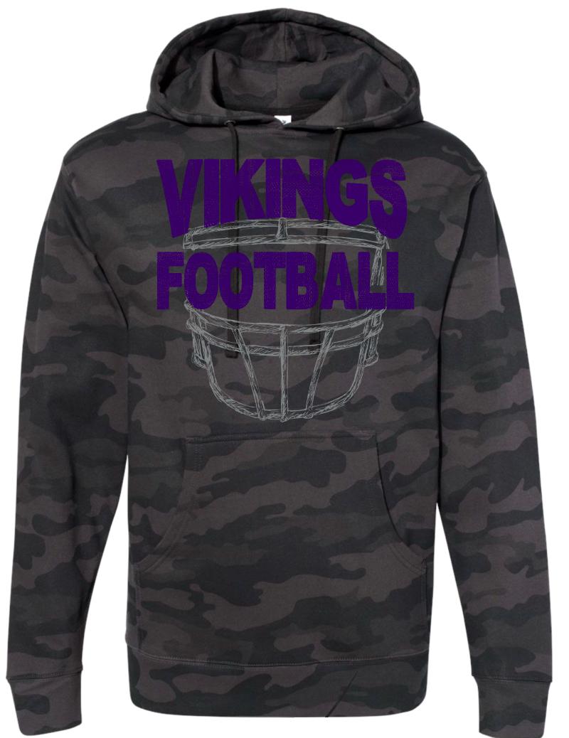 Hoodie Camo Face Mask