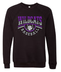 Crew Neck Black Wildcats Baseball
