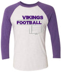 Long Sleeve 3/4 sleeve Field Football