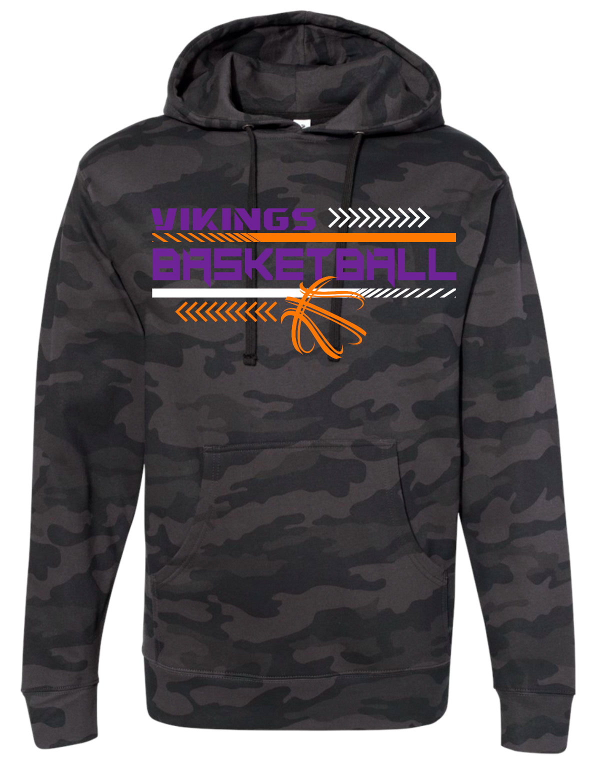 Hoodie BBall Glitter Fade 16