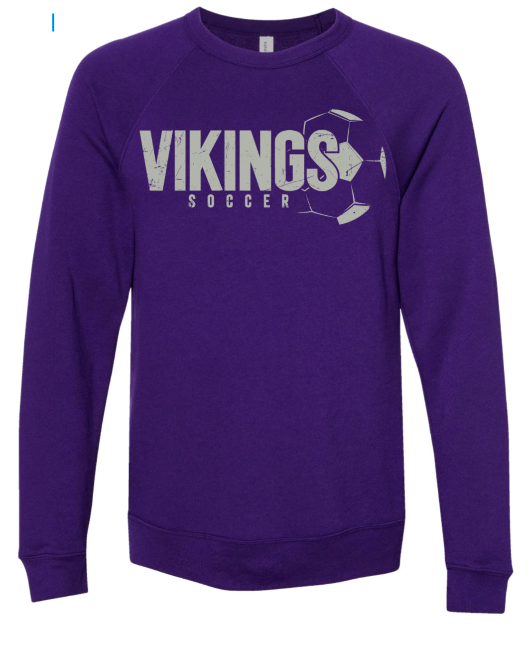 Crew Neck Purple Viking Soccer Right 7