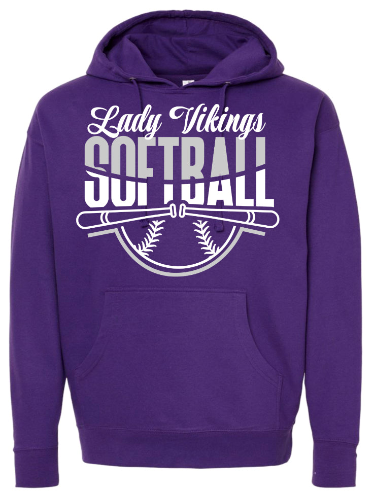 Hoodie Purple Lady Vikings 4