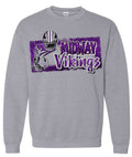 Crew Neck Sport Grey Player Distress