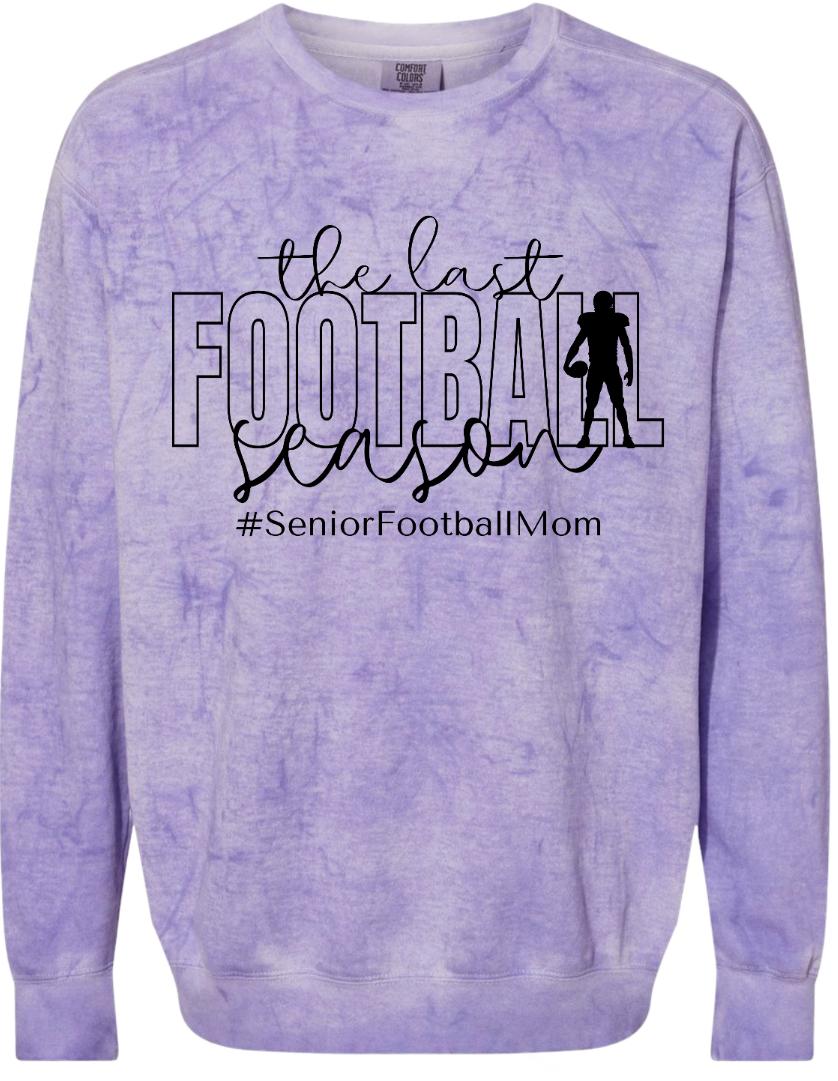 Crew Neck Purple Smoke The Last Season