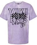 T-Shirt Purple Smoke Viking Sketch