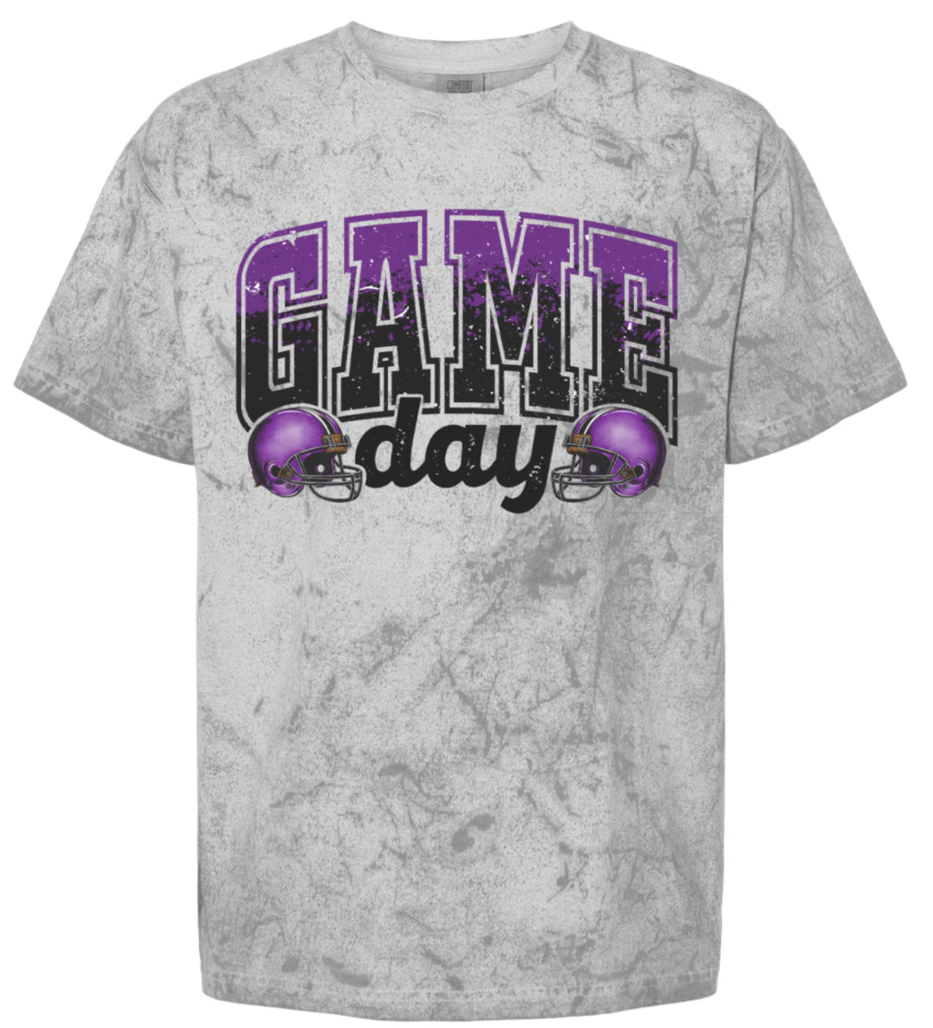 T-Shirt Smoke purple/black fade Game Day
