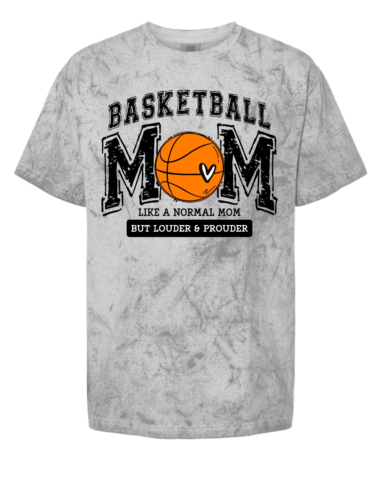 T-shirt Basketball Mom Louder 7