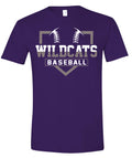 T-Shirt Purple Wildcats Base